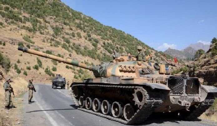 Turkish army hits Kurdish militant targets in N.Iraq overnight